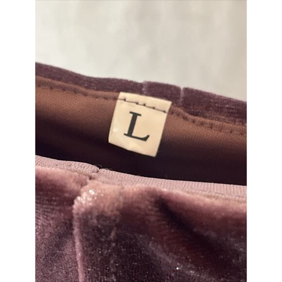 Velvet Mini Dress Large Purple Corset Square Neck Layered Ruffle Holiday Party - Picture 8 of 10